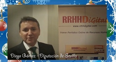 Felicitación navideña de Diego Gómez Ojeda, responsable de RRHH de la Diputación de Sevilla