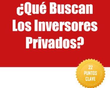 eBook Emprendedores: 22 puntos clave para el éxito en una ronda de inversión