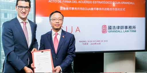 ECIJA entra en Asia de la mano del gigante chino Grandall