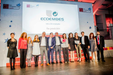 Ecoembes premio a una de las mejores empresas para trabajar