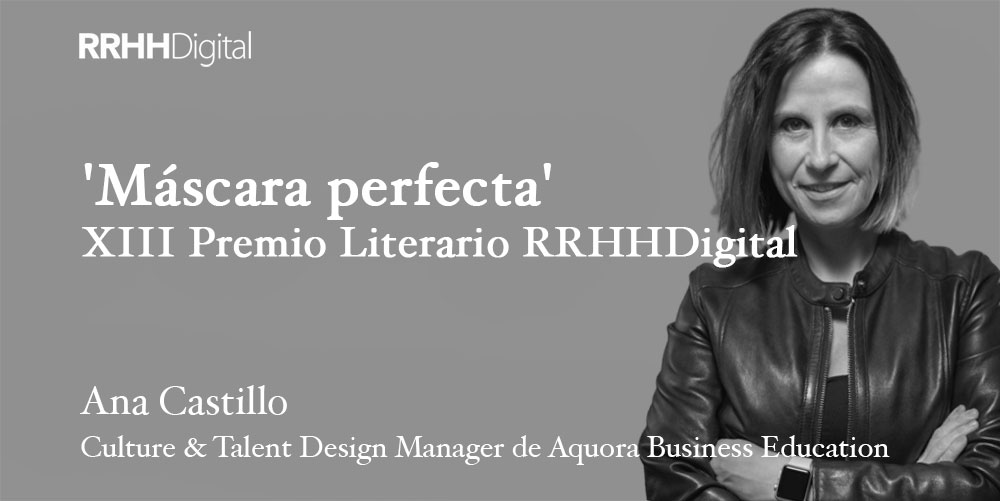 'Máscara perfecta', finalista del XIII Premio Literario RRHHDigital