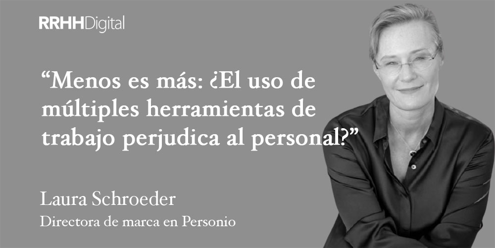 Menos es más: ¿El uso de múltiples herramientas de trabajo perjudica al personal?