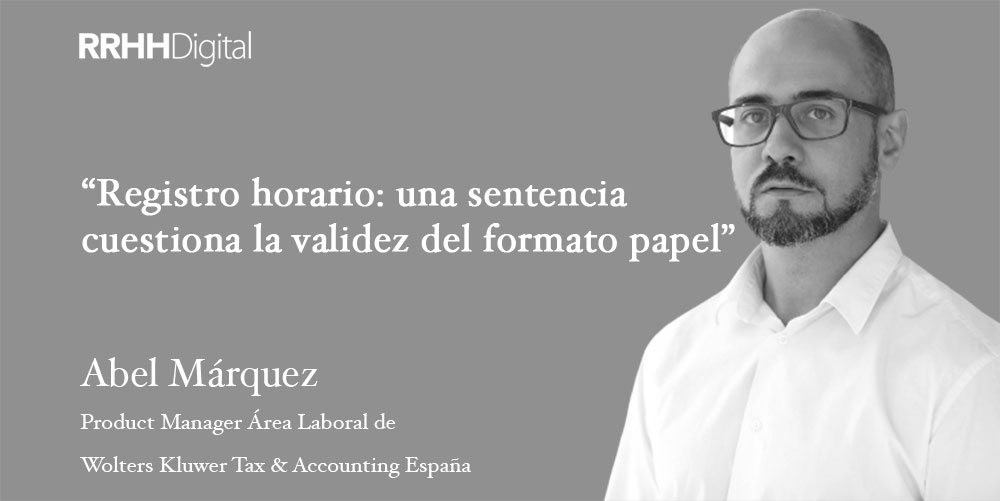 Registro horario: una sentencia cuestiona la validez del formato papel