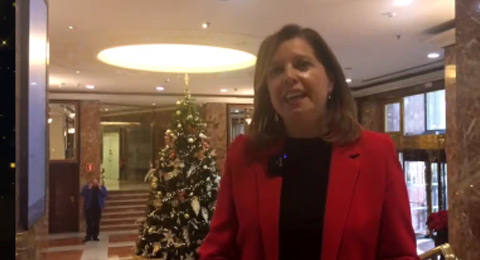 Elena Sanz, directora general de Personas y Organización de MAPFRE, felicita la Navidad a los lectores de RRHH Digital