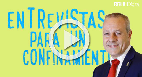 Francisco Blázquez, presidente de la Real Federación Española de Balonmano: "Estamos ante un 'partido' duro que todos tenemos que luchar pero entre todos saldremos de esta"