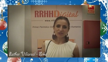 Felicitación navideña de Esther Villarreal, Directora de RRHH de Sika