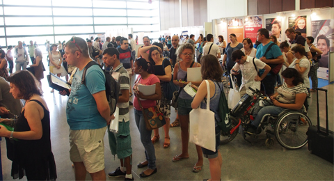 Gran éxito en la clausura de la Feria disCapacidad y Empleo