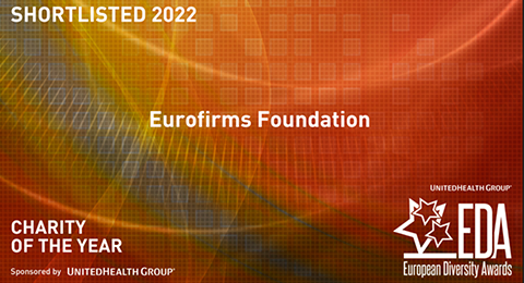 Fundación Eurofirms, finalista por segundo año consecutivo en los prestigiosos European Diversity Awards