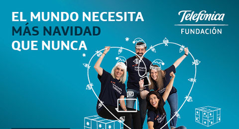 Más de 2.700 voluntarios de Telefónica han participado en la campaña solidaria de Navidad