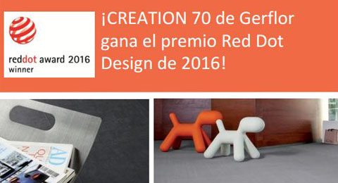 El certamen Red Dot Award premia a Creation 70 como mejor diseño de producto en 2016