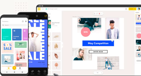 GoDaddy ayuda a las pequeñas empresas a crear una imagen de marca digital actual y dinámica