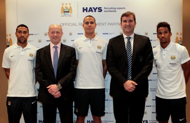 HAYS firma como socio oficial del Manchester City Football Club