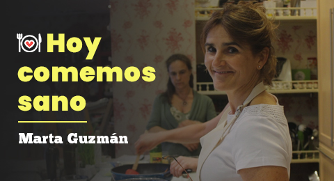 Hoy comemos sano con... Marta Guzmán, directora técnica de Ecomimarse: 'Canelones de calabacín con ricotta y salsa de champiñones'
