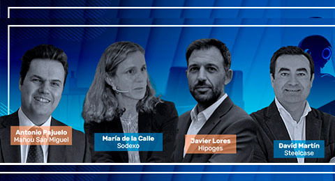 HR Innovation Summit | ¿De qué hablarán Antonio Pajuelo (Mahou San Miguel), María de la Calle (Sodexo), Javier Lores (Hipoges) y David Martín (Steelcase) en el congreso?