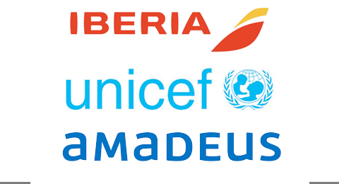 Los clientes de Iberia donan más de 350.000 euros a UNICEF