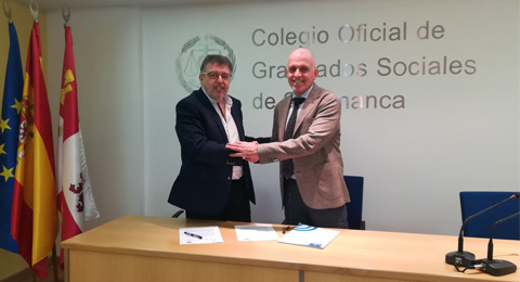 Ibermutuamur y el Colegio Oficial de Graduados Sociales de Salamanca firman un acuerdo de colaboración