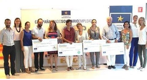 Grupo Iberostar entrega 10.000 euros aportados por sus empleados a cuatro ONG
