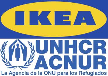 Acnur recibe 650.00 euros de Ikea