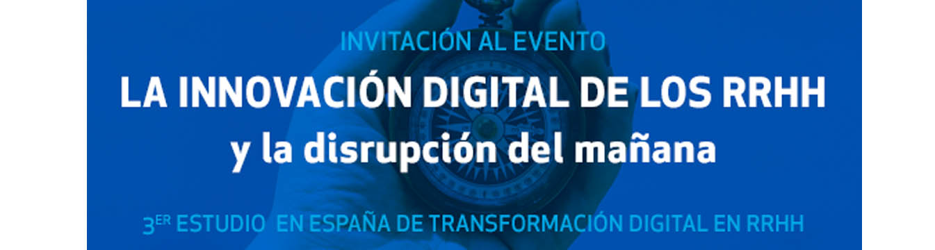 RRHH Digital te invita a la presentación del III Estudio sobre la Transformación Digital en RRHH