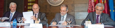 Indra y la Universidad de Valladolid firman un acuerdo de colaboración en I+D+i
