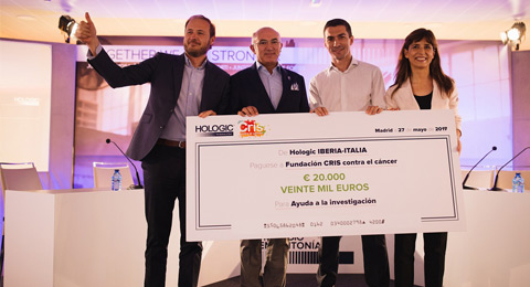 Hologic Iberia & Italia dona 20.000 euros a la Fundación CRIS Contra el Cáncer