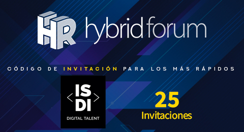 ISDI, 'Silver Sponsor' del HR Hybrid Forum: "La transformación digital no es un reto solamente tecnológico o de negocio, sino de gestión del cambio y de evolución digital del talento, la organización y cultura"