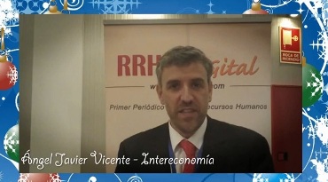 Felicitación navideña de Ángel Javier Vicente, director de RRHH del Grupo Intereconomía