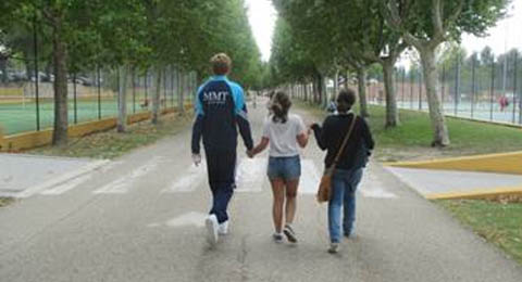 Los empleados de Deutsche Bank participan en una jornada de ocio con jóvenes con discapacidad