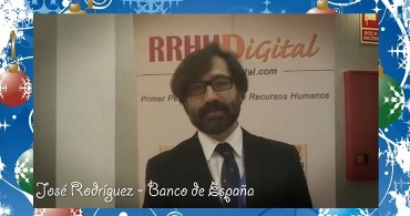 Felicitación navideña de José Rodríguez, director de RRHH y Organización de Banco de España