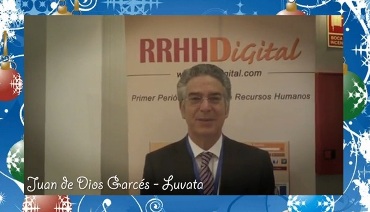 Felicitación navideña de Juan de Dios Garces, Director de RRHH de Luvata Guadalajara S.A.