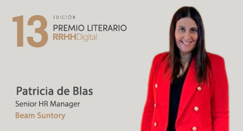 Patricia de Blas, Senior HR Manager de Beam Suntory y ganadora de la 12º edición, miembro del jurado del 13º Premio Literario RRHHDigital