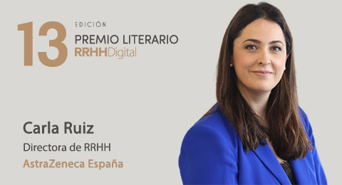 Carla Ruiz, directora de Recursos Humanos de AstraZeneca en España,  miembro del jurado del 13º Premio Literario RRHHDigital