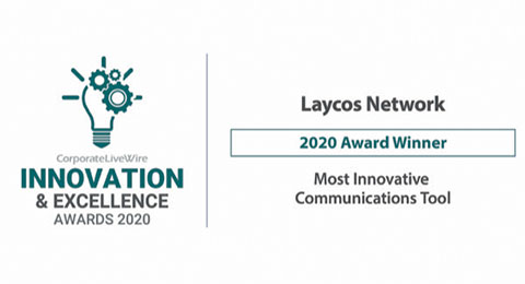 Laycos gana el premio a la Herramienta de Comunicación Más Innovadora de 2020