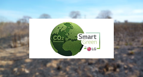LG y CO2 Revolution se unen para reforestar una zona arrasada por los incendios
