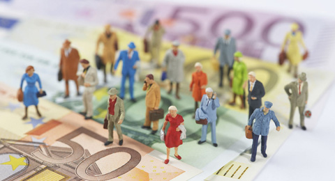 El 30% de los españosles ganan menos de 1.229 euros brutos al mes