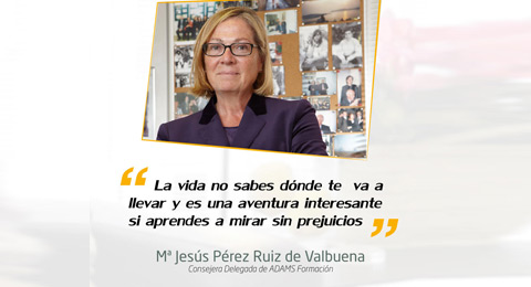 Mª Jesús Pérez, Consejera Delegada de ADAMS Formación, nominada a las Top 100 Mujeres Líderes