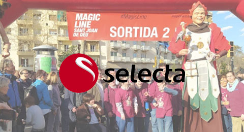 Selecta camina por la solidaridad: consiguió el reto de recaudar cerca de 1.600 euros y de recorrer 35 kilómetros en la Magic Line de Barcelona