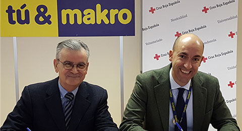 Makro se une a Cruz Roja para donar alimentos