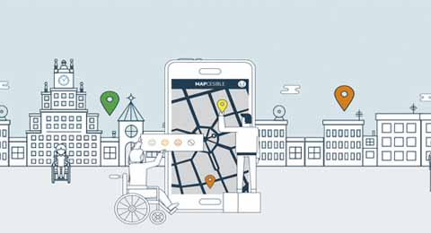 'Mapcesible', la nueva App de Fundación Telefónica para la accesibilidad