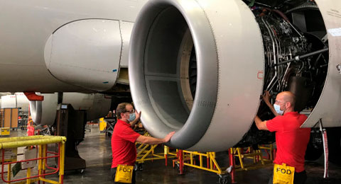 Iberia, certificada como centro de trabajo seguro frente a la COVID-19