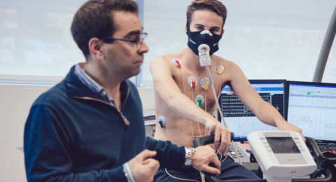 Pacientes por un día, los alumnos del Máster en Actividad Física y Salud