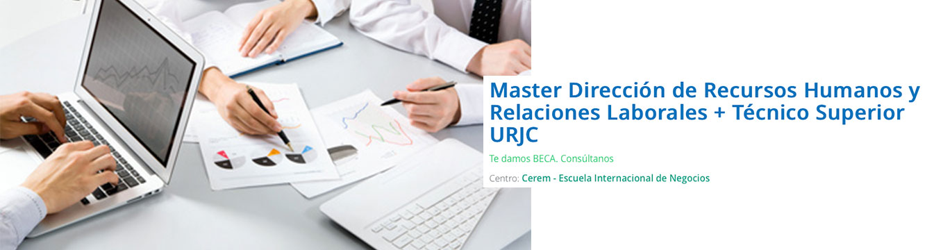 Máster en Dirección de RRHH y Relaciones Laborales
