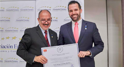 Eferson recibe la Medalla de Oro Europea al Mérito en el Trabajo