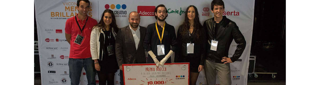 Adecco entrega el Premio a la Idea Jóven más brillante a un malagueño de 28 años