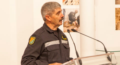El Teniente General Don Miguel Alcañiz Comas, exjefe de la Unidad Militar de Emegencias (UME), galardonado con el Premio Gestor de Personas AEDRH 2019