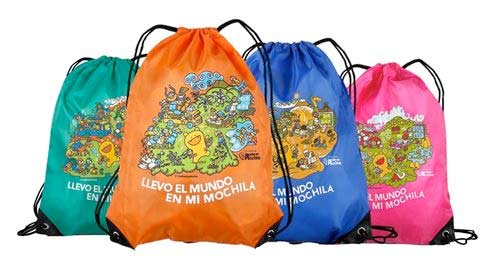 La 'mochila solidaria' de Ayuda en Acción también se vende en Lidl