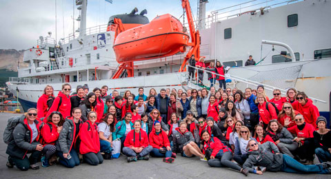 80 científicas culminan la expedición a la Antartida para dar visibilidad al liderazgo femenino