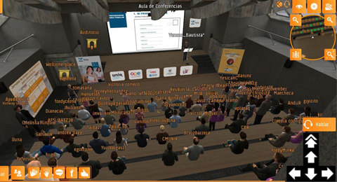 Los jóvenes universitarios optan por el mundo virtual 3D The Education District para buscar empleo