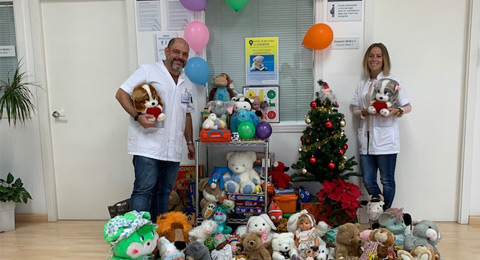 La campaña solidaria de Mutua Universal recoge más de 4.000 juguetes