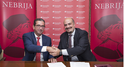 La Universidad Nebrija y Santander Universidades renuevan su convenio de colaboración